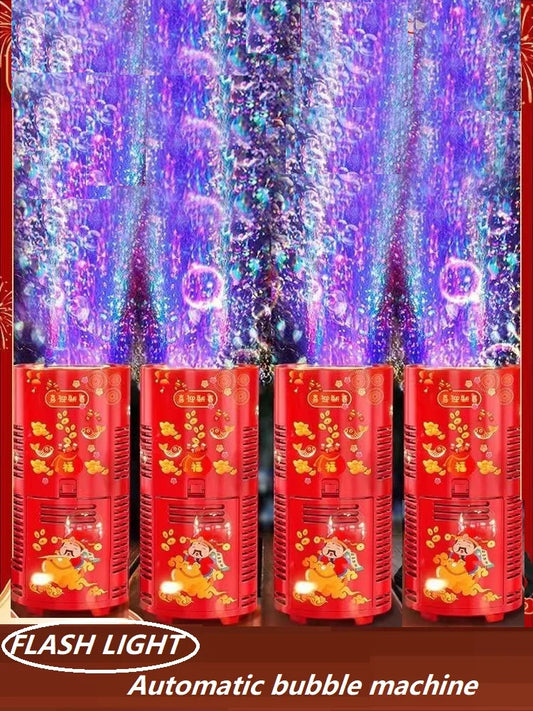 20 Hole Fireworks Bubble Machine